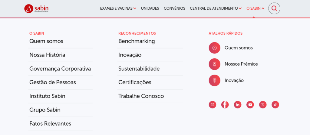 Sabin trabalhe conosco