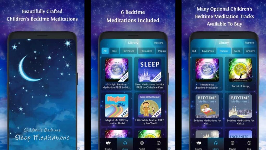 applicazioni di meditazione per bambini