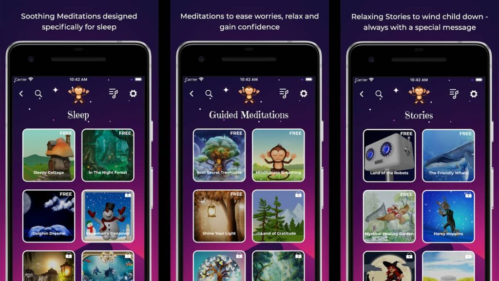 applicazioni di meditazione per bambini