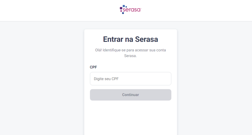 Consultar score Serasa
