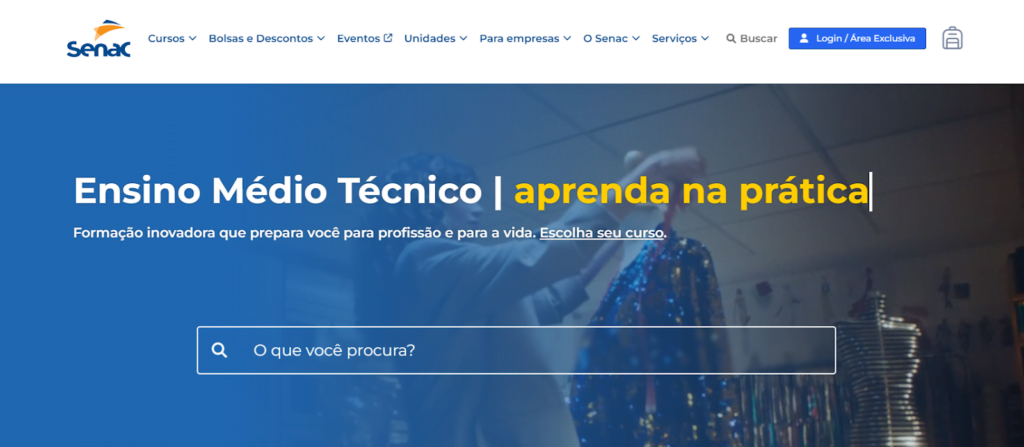 Senac SP trabalhe conosco