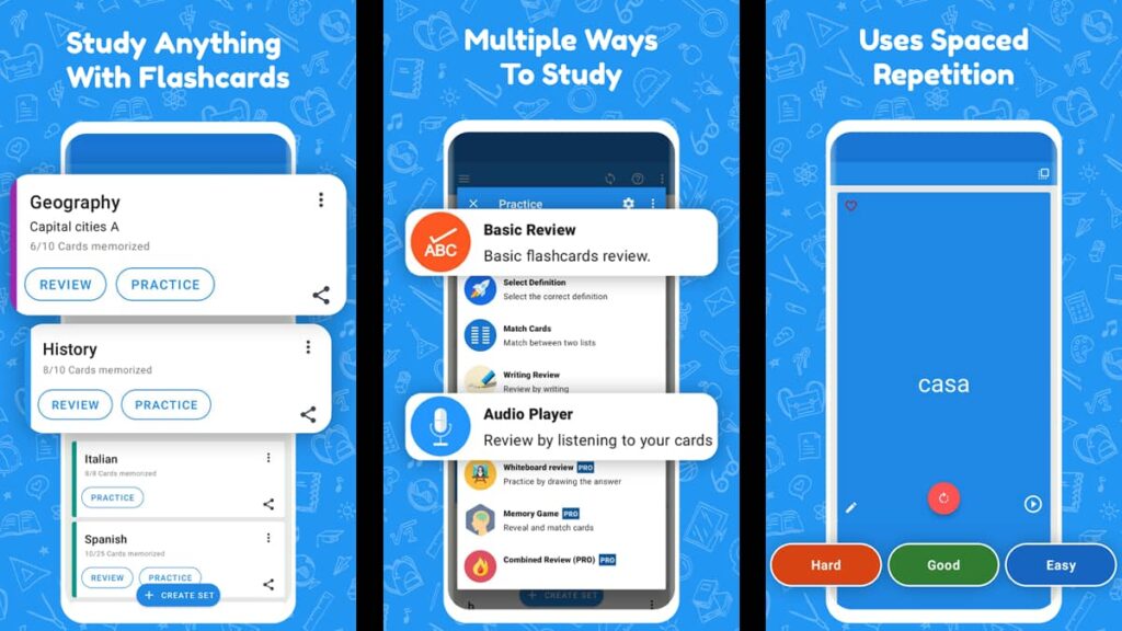 flashcard apps