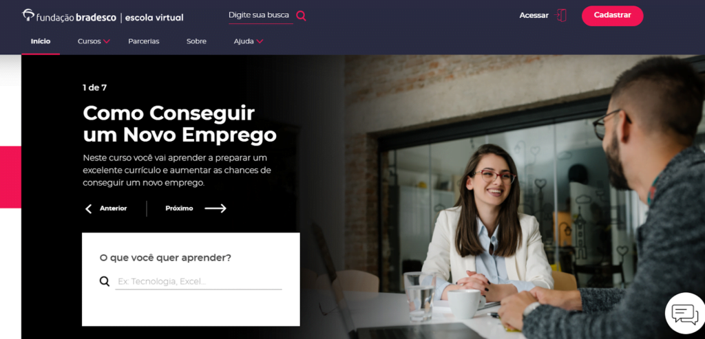 Fundação Bradesco trabalhe conosco