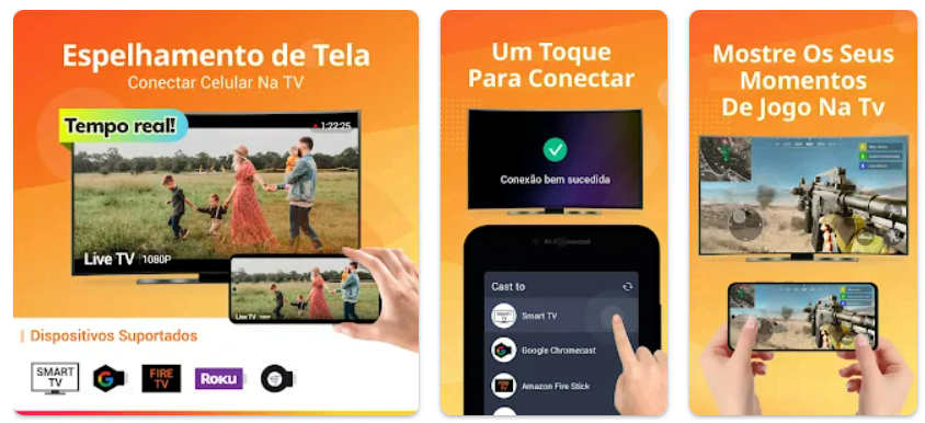 Conectar o seu celular na TV
