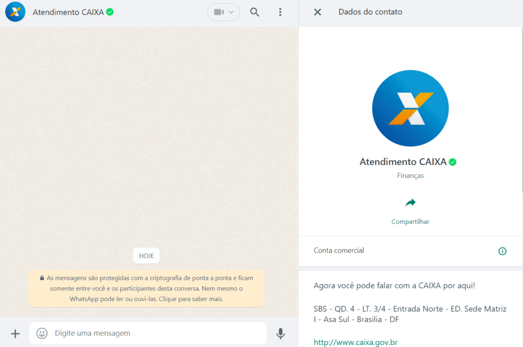 Aplicativo CAIXA Tem