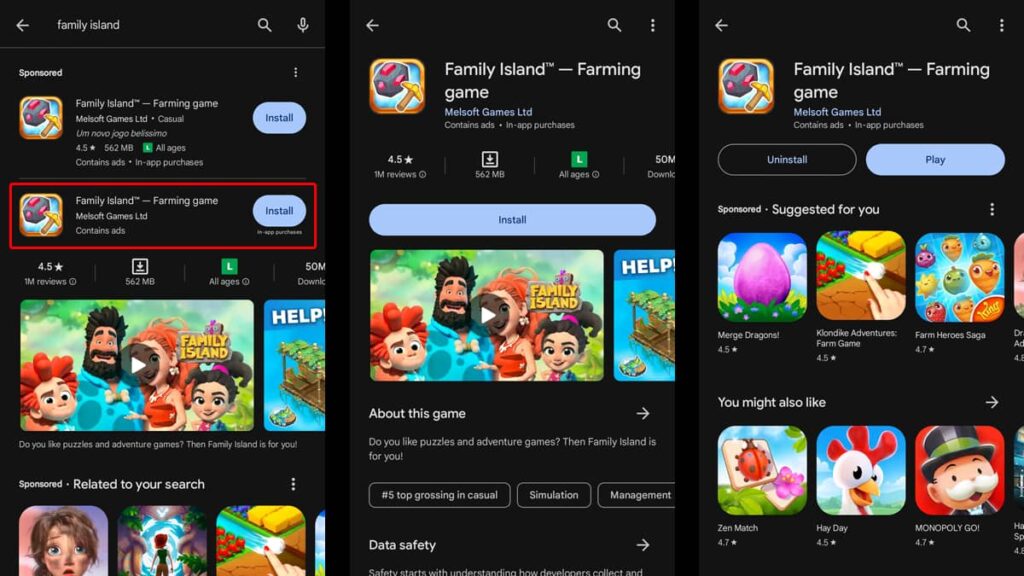Family Island game