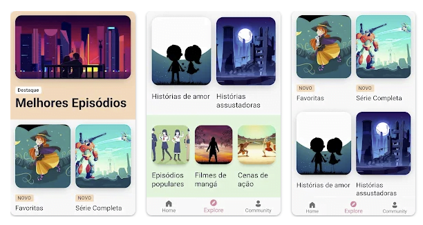 Aplicativo para assistir séries anime