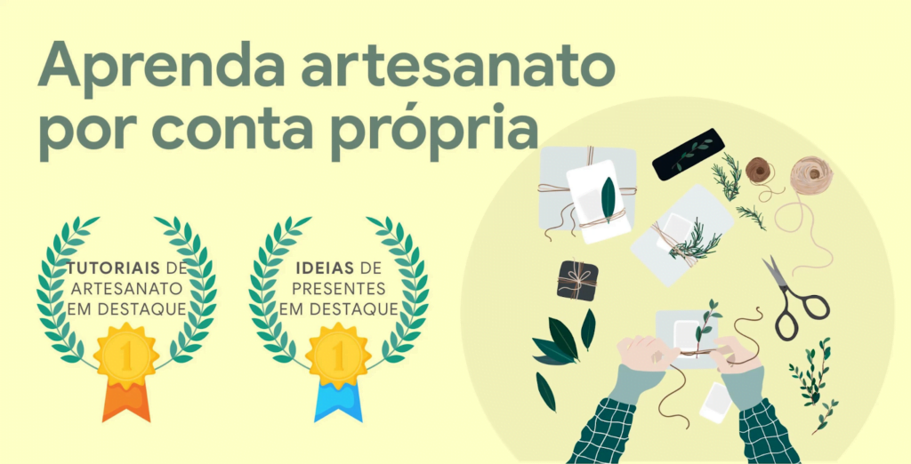 Aplicativo para aprender artesanato
