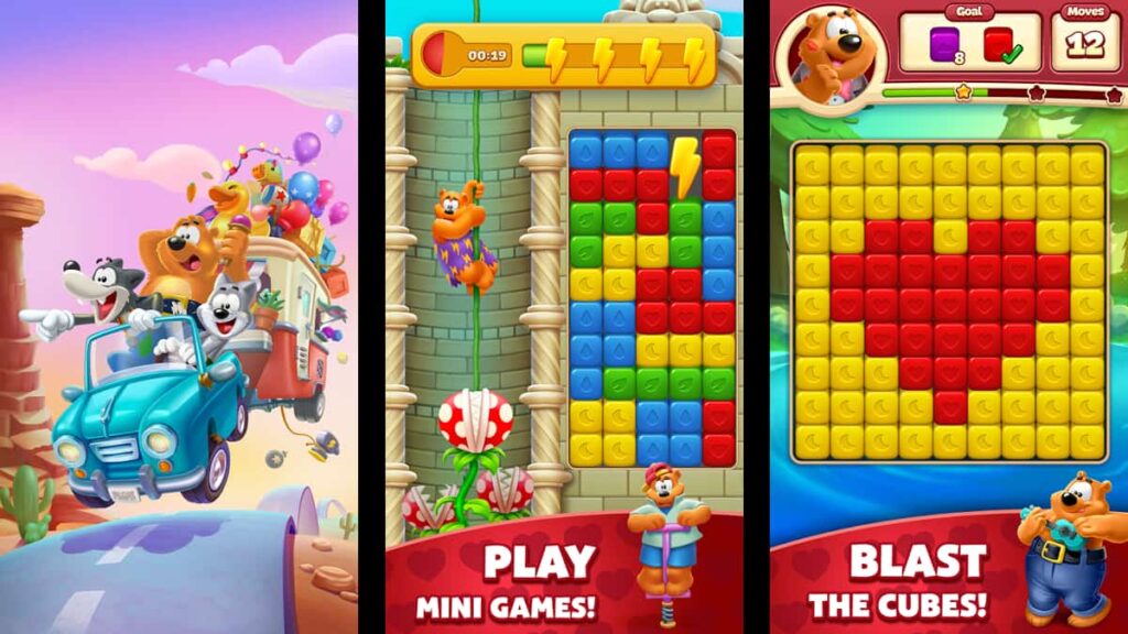Toon Blast puzzle