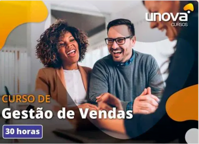 Curso grátis de Gestão de Vendas
