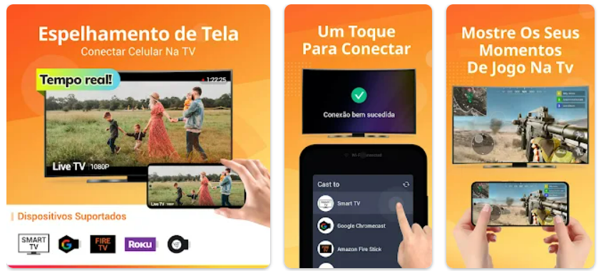Conectar celular na TV