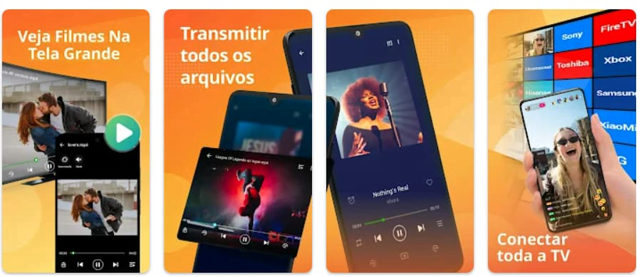 Conectar celular na TV