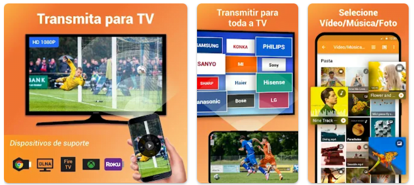 Espelhar celular na TV