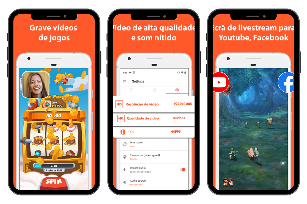 Como gravar a tela do celular