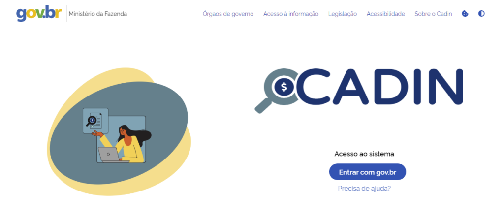 Cadin: como consultar 2024 2 Cadin como consultar