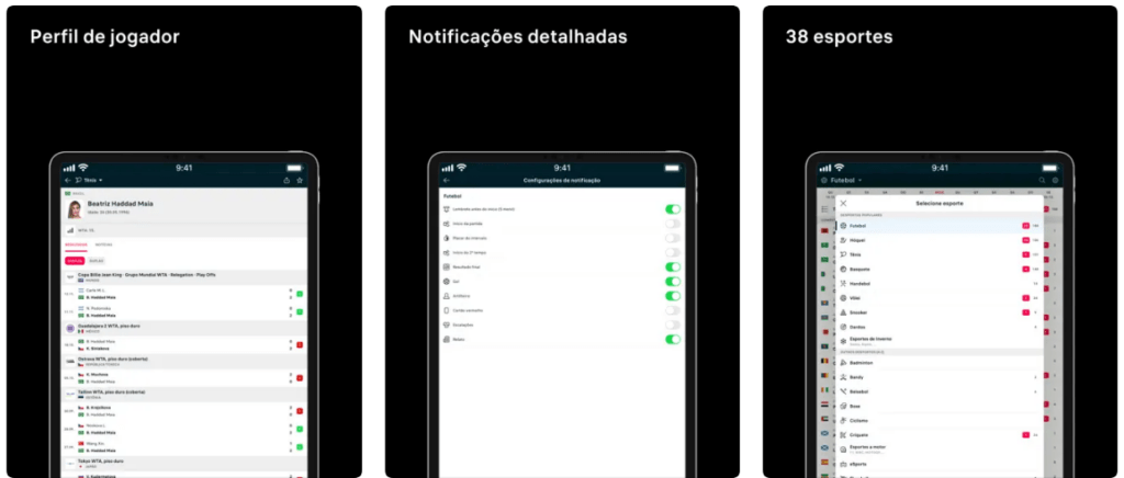 Resultados de esportes ao vivo