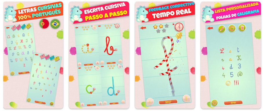 Aprender letra cursiva