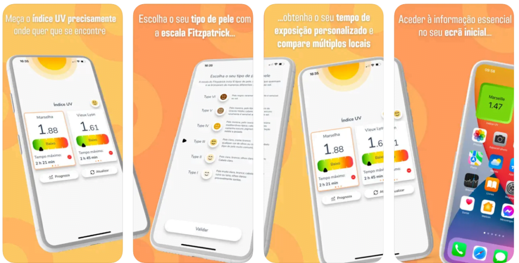 Medir radiação solar pelo celular 