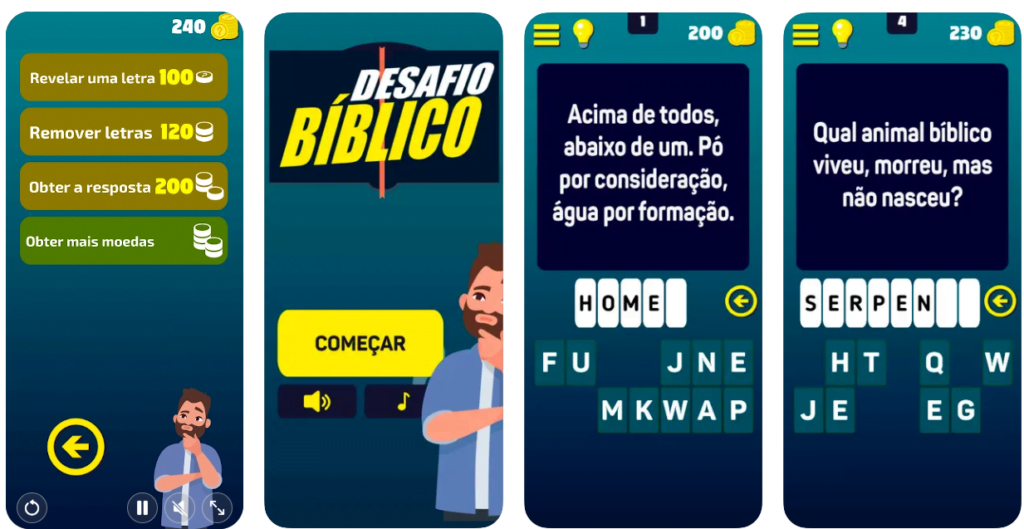 App de desafio bíblico
