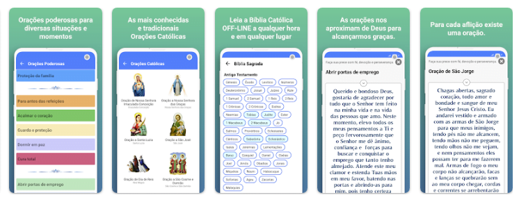 Orações católicas app