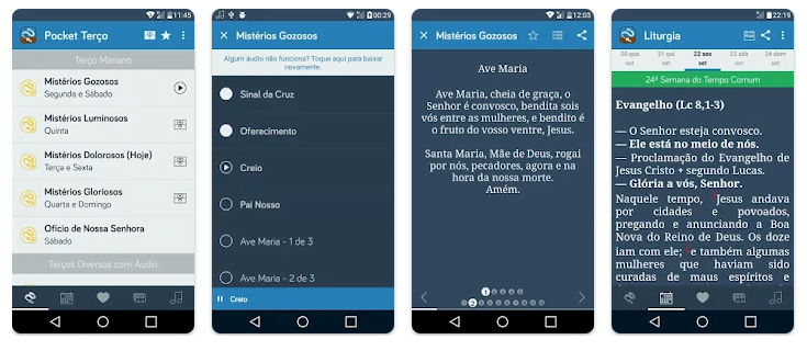 Aplicativo para aprender orar o terço pelo celular 2 Aplicativo para orar terço