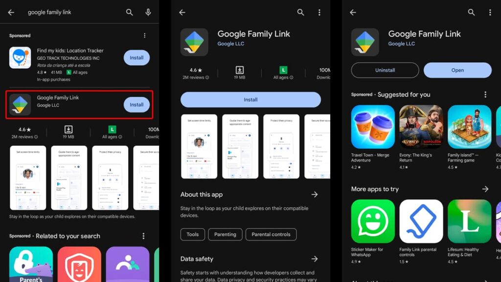 Google Family Link