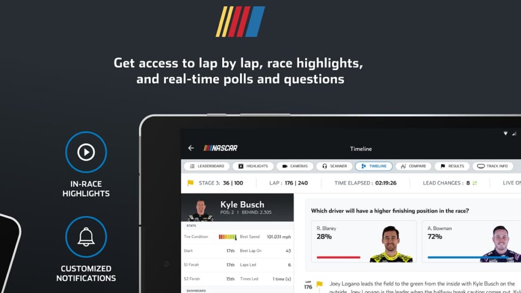 NASCAR Mobile app
