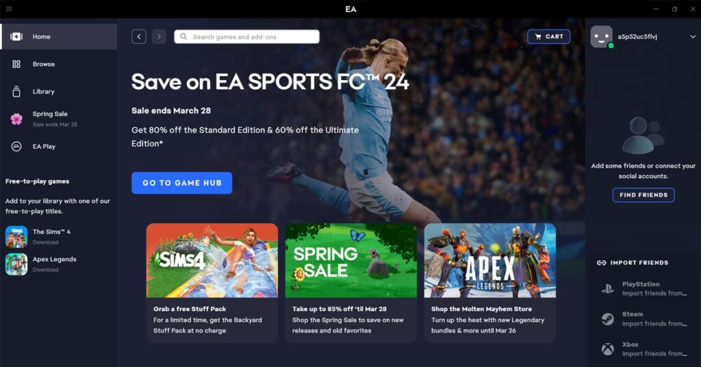 EA app