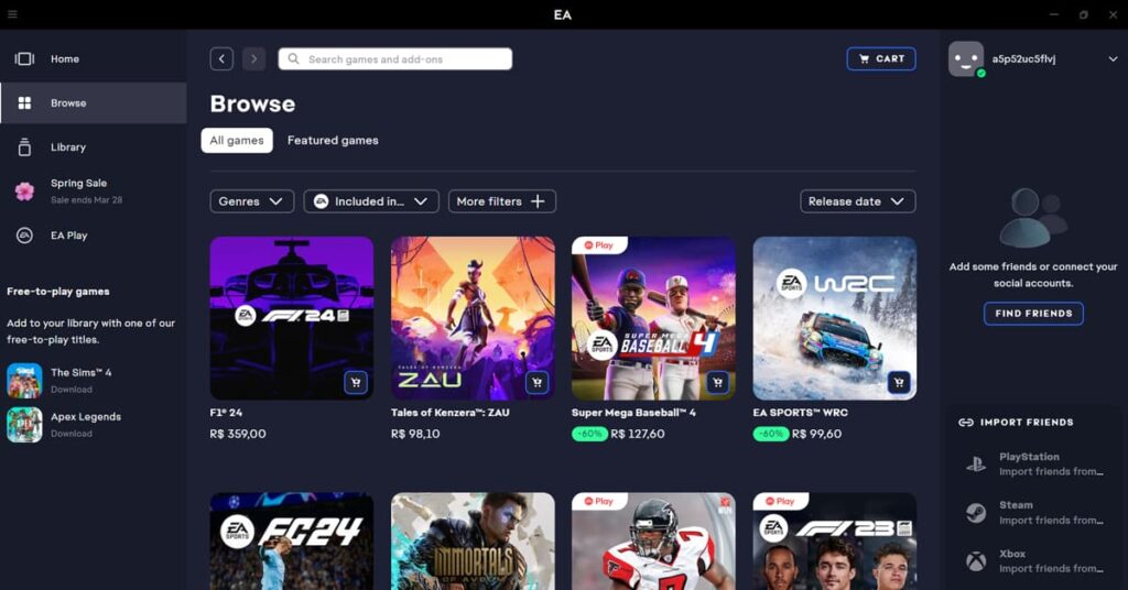 EA app