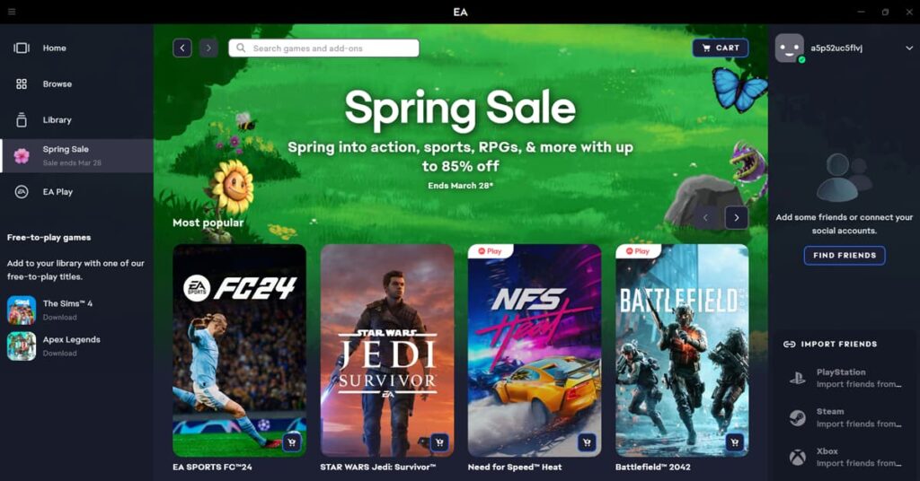EA app