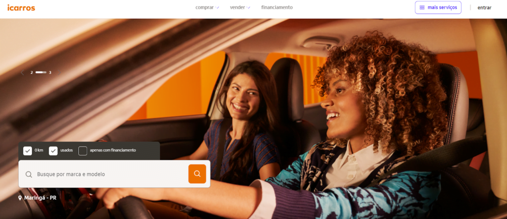 Comprar carros novos e usados online