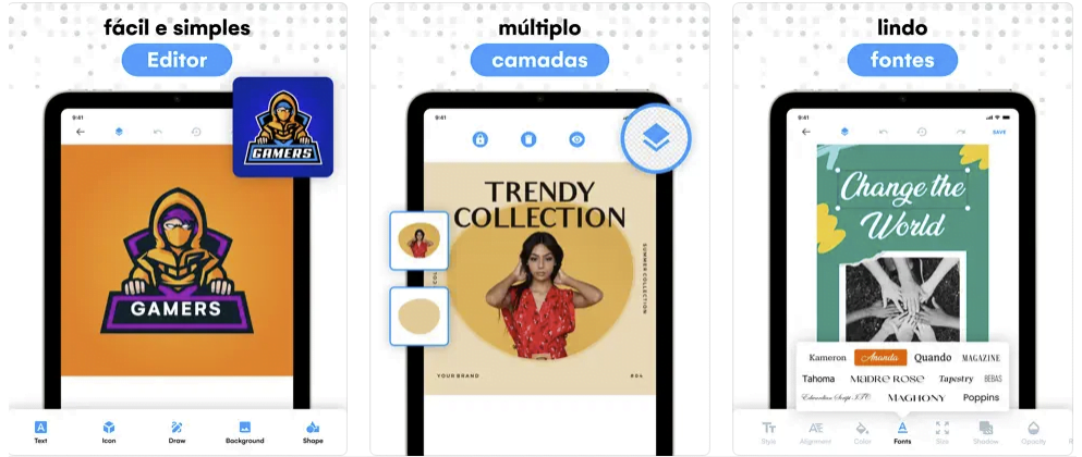 5 aplicativos para obter uma logo para sua empresa gratuitamente 5 App para criar logo