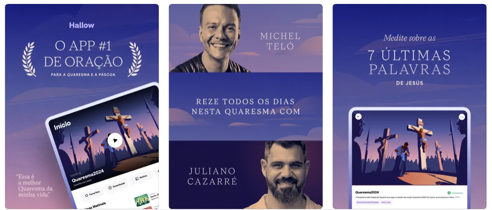 Meditação católica app