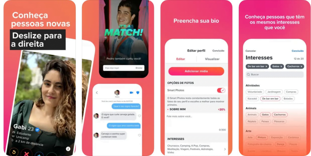 Aplicativo de relacionamento