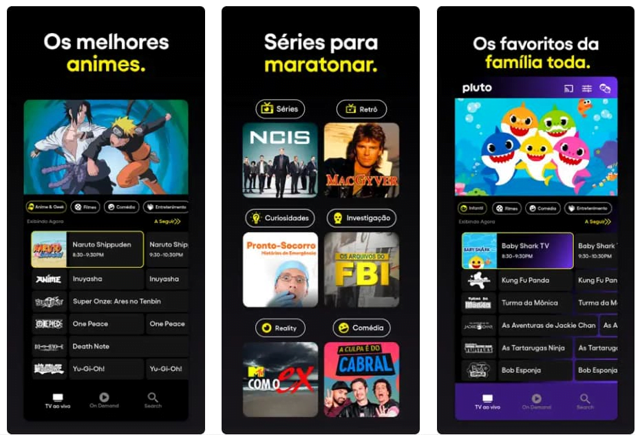 História do Pluto