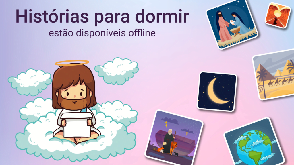 Olha que legal esse aplicativo de Bíblia infantil para crianças 5 Bíblia infantil para crianças