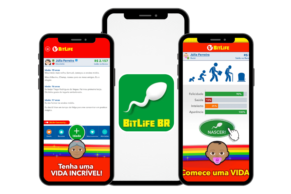 Aplicativo para simular vida