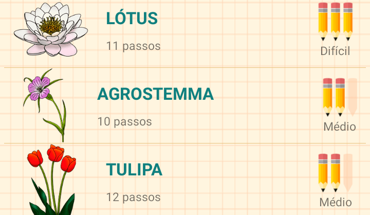 Aplicativo para aprender desenhar flores e plantas grátis 3 Aprender a desenhar flores e plantas