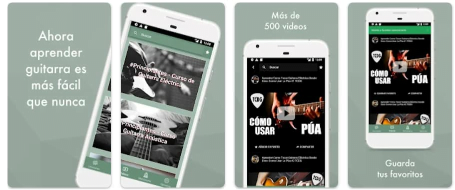 Aplicativo para aprender tocar guitarra