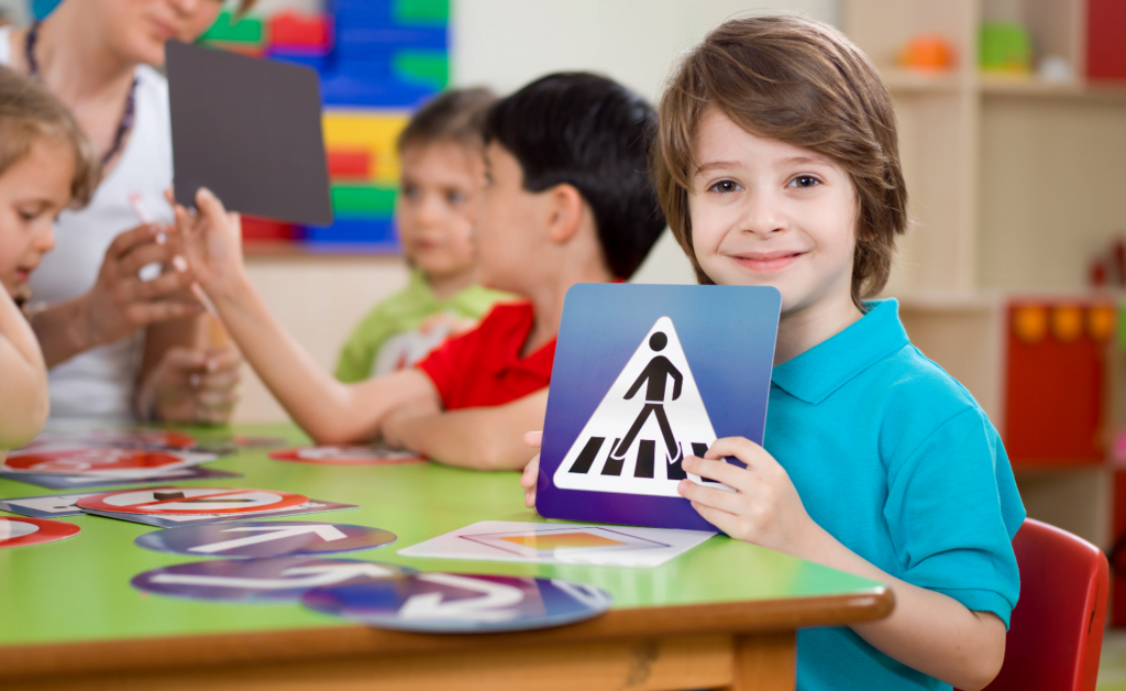 Aplicativo ensino trânsito crianças