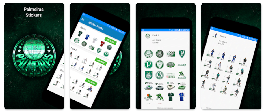  Figurinhas do Palmeiras para WhatsApp 2024