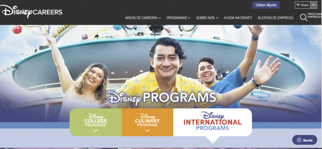 Trabalhar na Disney