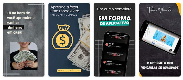 Aplicativo para aprender ganhar dinheiro