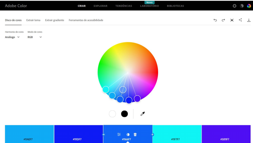 Aplicativos para descobrir paleta de cores