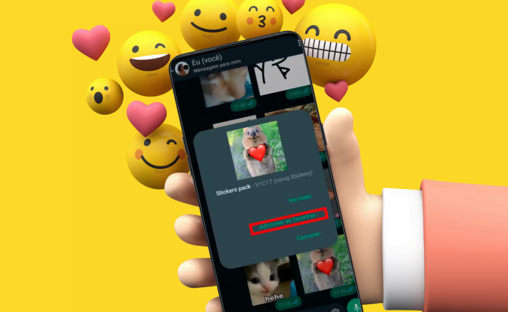 Aplicativo de figurinhas para WhatsApp