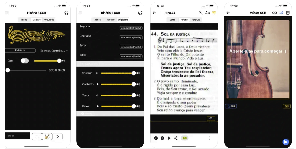 Aplicativo Hinário 5 CCB