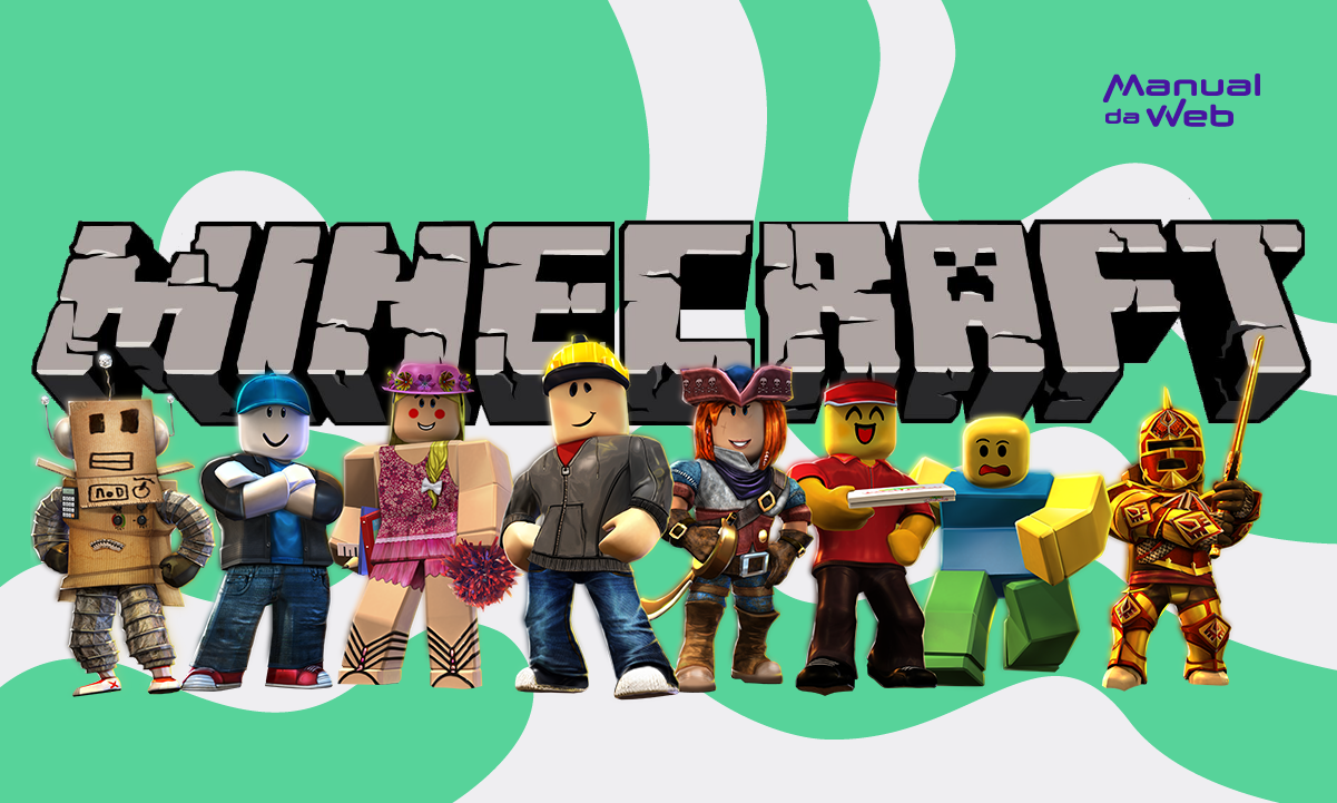 Aplicativo para construir skins para Roblox e Minecraft