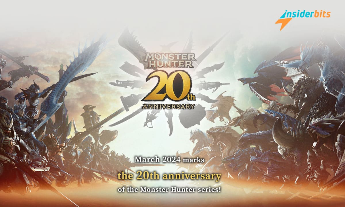 Celebrazione dell'anniversario del gioco Monster Hunter