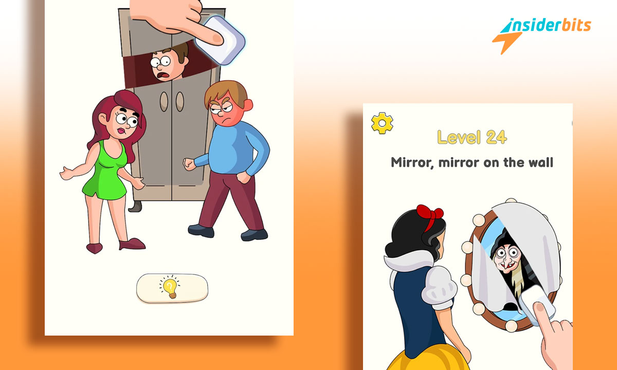 Fate lavorare il cervello con il puzzle di cancellazione