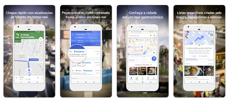 Aplicativo de GPS ao vivo
